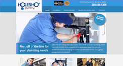 Desktop Screenshot of holeshotplumbingllc.com